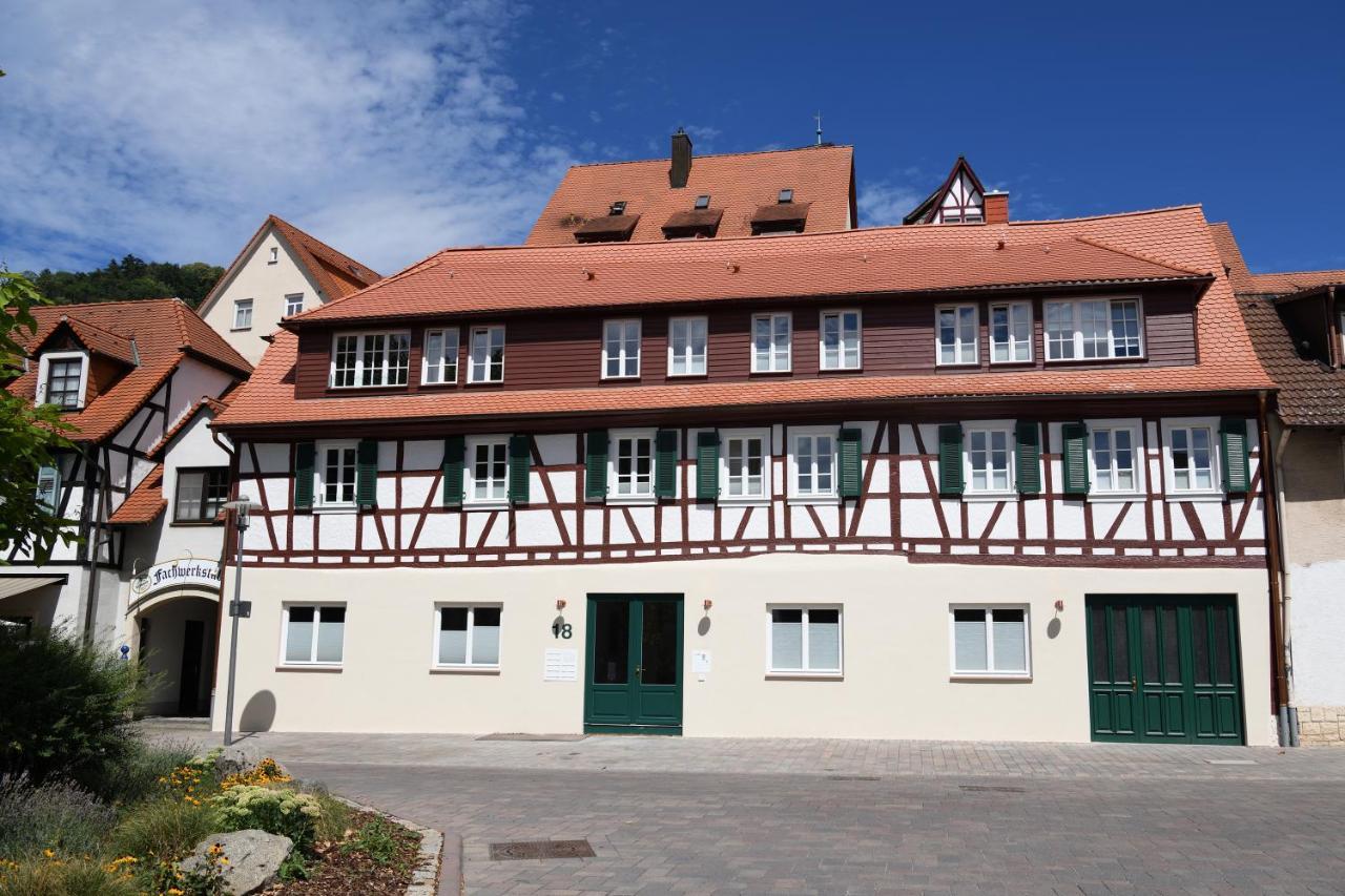 Das Schiefe Haus Wohnung Starkenburg Heppenheim  Exterior photo