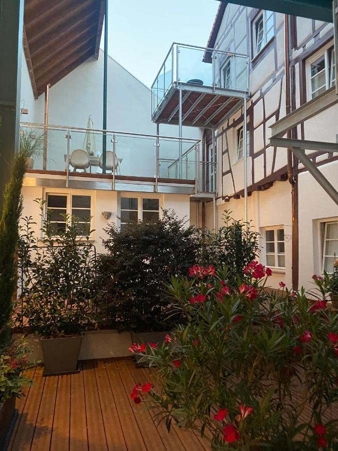 Das Schiefe Haus Wohnung Starkenburg Heppenheim  Exterior photo